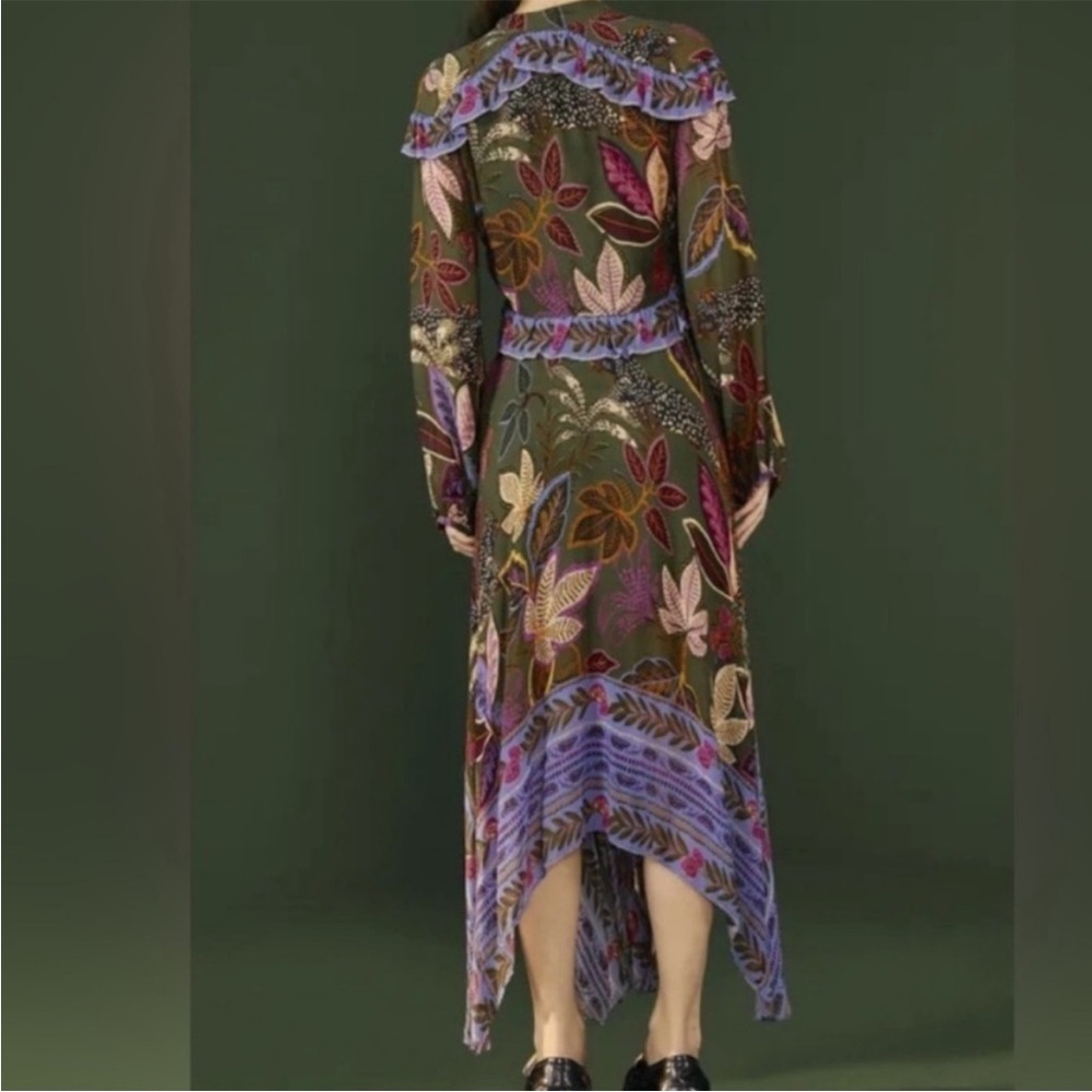 FARM RIO NWT Wild Jungle MIDI Dress Medium 
$200 L68-1 - Picture 5 of 7